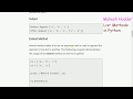 List Methods in Python - Python Tutorial by Mahesh Huddar