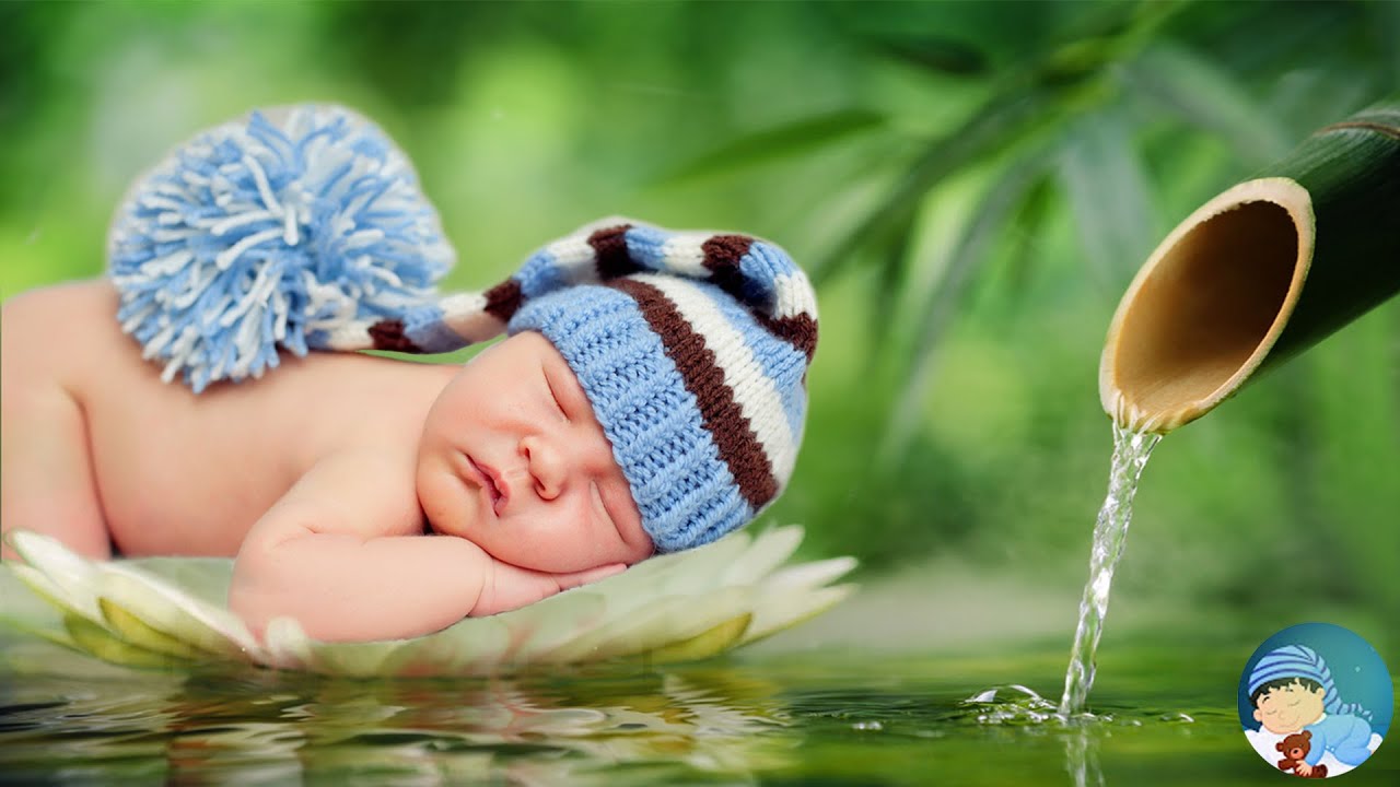Lullaby For Babies To Go To Sleep With Water Sound 笙ｫ 笙ｫ Baby Sleep Music