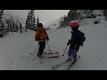 a lap down spanky s ladder at whistlerblackcomb avalanche rating was high