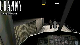 Granny chapter two passed through the helicopter, easy mod - full Gameplay