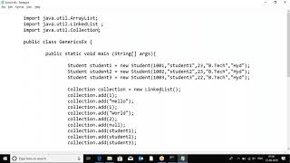 Week 10 - Session 1 (Generics, Enum & Java 7 Features)