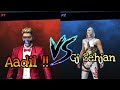 Gj Sehjan vs Aadil 1 vs 1 clash sqad/ intresting match/desi comentry