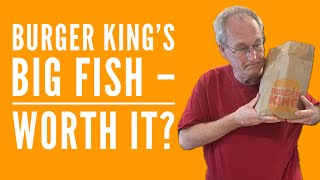 Fast Food Fish Sandwich Showdown: Burger King Big Fish Review!