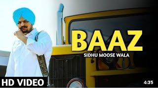 Baaz Sidhu Moose Wala  | Official Video | Sidhu Moose Wala new song | New Punjabi Song | Satisfya