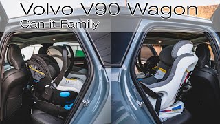 Can it Family? How well does Clek Child seats fit in the Volvo V90 CC Wagon
