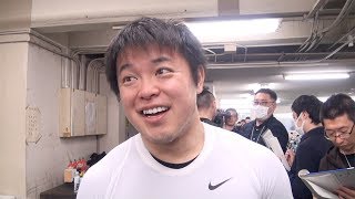 【GIIウィナーズカップ】吉沢純平が息を切らせてレースを振り返る