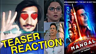Mission mangal Teaser reaction, Akshay Kumar Vidhya Balan Tapsee pannu, Mission Mangal Teaser review