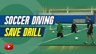 Soccer Goalkeeper Tips - Diving to Save Drill - Coach Joe Luxbacher