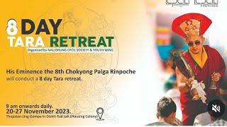 3rd Day Tara retreat by his eminence 8th chokyong palga Rinpoche ji in ladakh