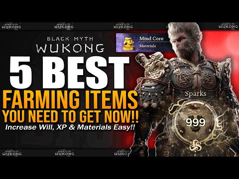 Top 5 Farming Items to Increase XP, WILL and Item Drop Rate – Black Myth Wukong Complete Guide