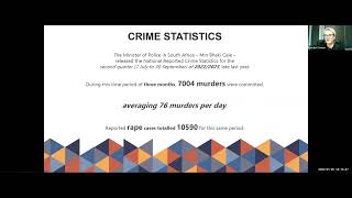 Meet the Experts: Crime Analysis in South Africa