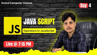 Java Script || Operators in JavaScript || Day - 4