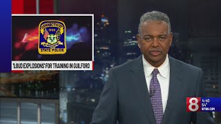 ‘Loud explosions’ in Guilford on Election Day will be CSP training