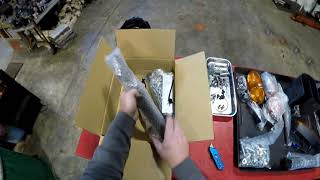 Kubota mx6000  / uncrating and some assembly footage