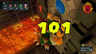Mario Party 10 - Mario, Luigi, Yoshi, Toadette vs Bowser - Chaos Castle