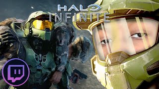 Berleezy's FIRST GAME on Halo Infinite (Live Reaction To Early Release!)