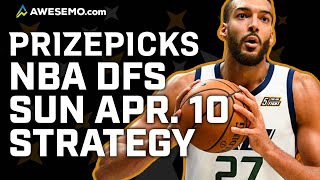 NBA PrizePicks Today: NBA DFS Strategy, Fantasy Picks & NBA Player Props Today | Sunday 4/10/22