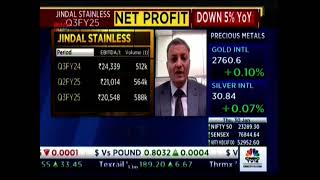 Q3FY25 Results | ED \u0026 Group CFO, Jindal Stainless, in conversation with CNBC-TV18