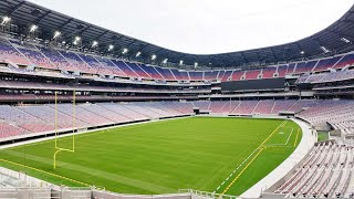 A look at the new Highmark Stadium, now 93 percent complete
