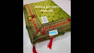 vichitra soft silk sarees collections