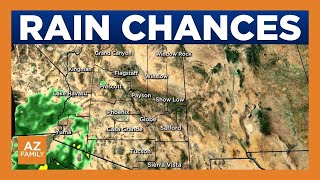 Rain chances return to Phoenix area in weekend forecast