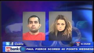 Two Arrested For Possession of Drugs In Reach Of Child - Dec 20th, 2012