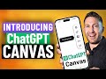 ChatGPT Canvas Just Dropped And It's A Game Changer!