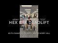 Hex Bar Deadlift (Army combat fitness test event)