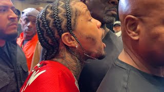 Gervonta Davis CRASHES Frank Martin interview as things get HEATED!