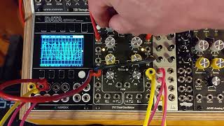 Weston Precision Audio 2V2 Eurorack Module - Cross Modulation + Sync Demo