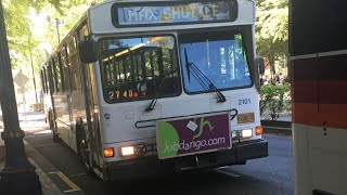 MAX SHUTTLE TIMELAPSE ON THE ICONIC TRIMET BUS 2101