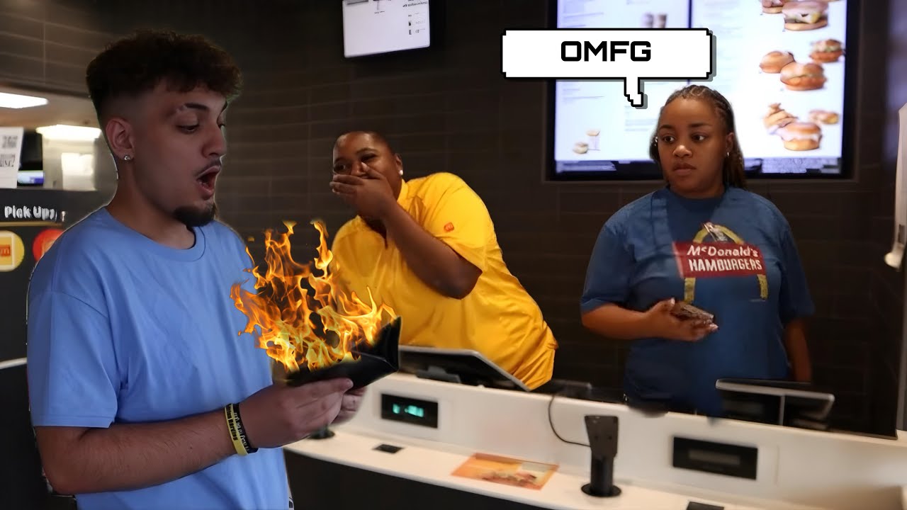 Fire Wallet Prank Youtube