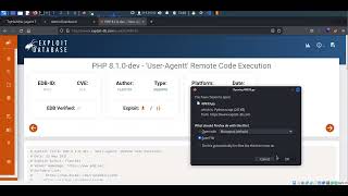 Agent T - TryHackMe - PHP 8.1.0-dev - 'User-Agentt' Remote Code Execution - Backdoor - RCE