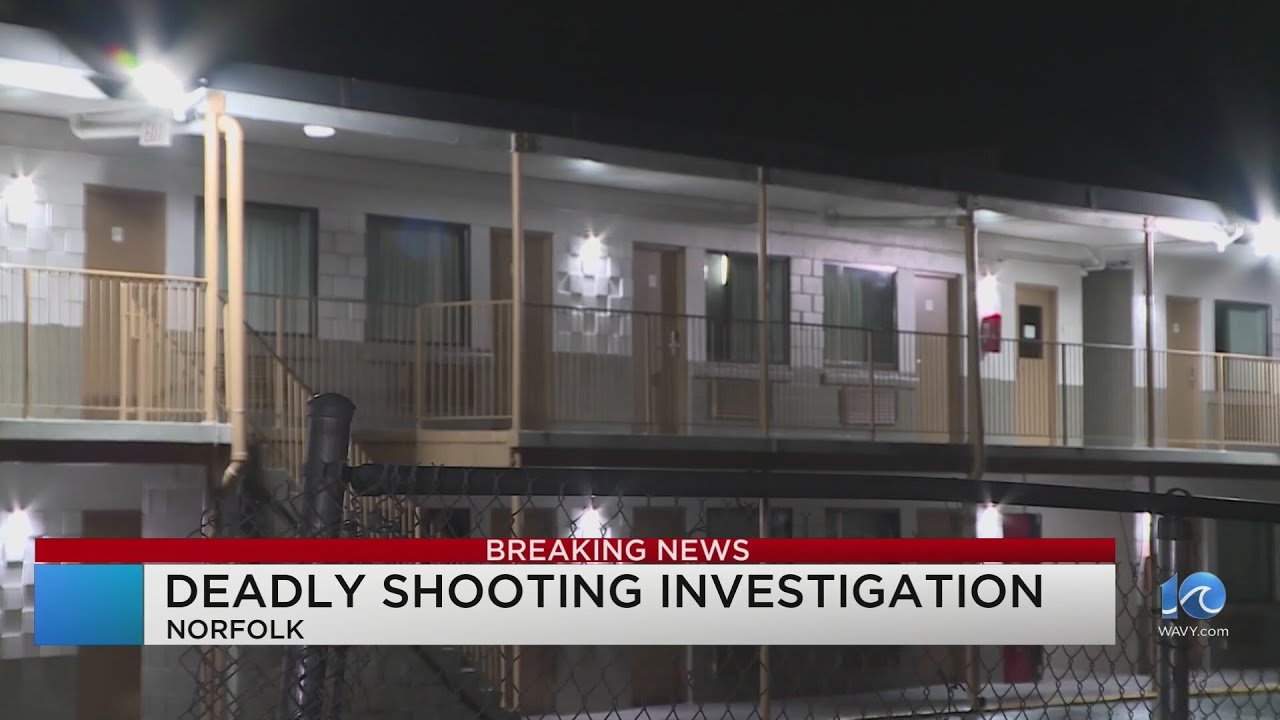 Police: Man Killed From Shooting At A Motel In Norfolk - YouTube