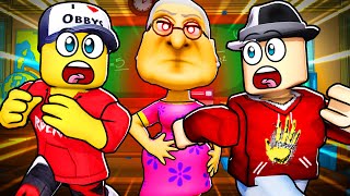 POMŮŽE MI KÁMOŠ PŘI ÚTĚKU ZE ŠKOLY? - Escape School (TEAM OBBY)