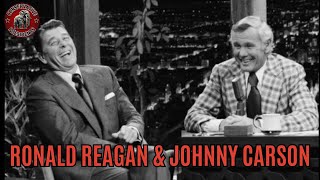 Ronald Reagan and Johhny Carson