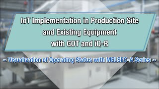 IoT Implementation in Production Site and Existing Equipment with GOT and iQ-R