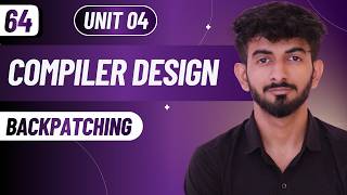 Backpatching using SDT | Unit 04 | Compiler Design