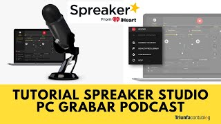Tutorial Spreaker Studio: Grabar podcast con música y sonidos en directo
