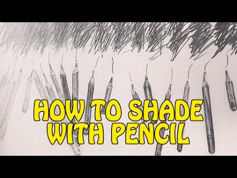 How To Shade With Pencil | Pencil Shading For Kids | Drawing Exercises ...