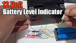 12V Battery level Indicator simple