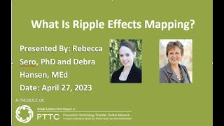 What is Ripple Effects Mapping? Map the impact of your prevention efforts in an engaging & fun way!