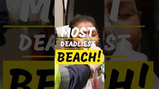 🚨Do NOT Swim Here! The Deadliest Beach on Earth🦈🌊