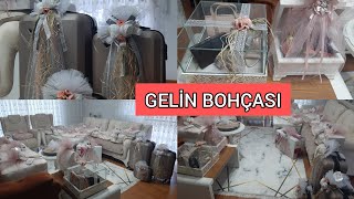 #Gelinbohçası #çeyiz #erkektarafı GELİN BOHÇASINDA NELER VAR? | SON TREND BOHÇA HAZIRLAMA