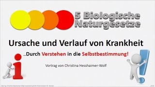 Ursache und Verlauf von Krankheiten - 5BN - Grundlagen - Christina Hesshaimer-Wolf  (1/2)