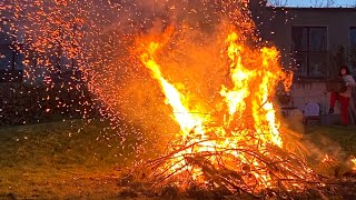 Hexenfeuer ( Witch Fire) celebration in Germany