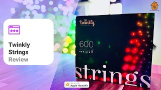 Twinkly Strings Review - HomeKit meets Christmas - Tree smart lights