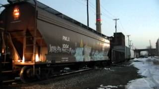 NYSW WS-3, the Susquehanna Shifter, at Ridgefield Park, NJ, 12/29/10