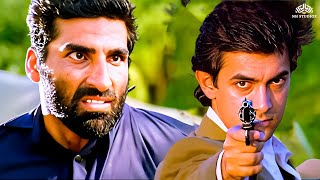 कानून का कोई भाई नहीं होता | आमिर खान जबरदस्त एक्शन | Baazi Action Scene - Mukesh Rishi