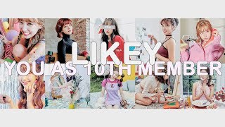 [ karaoke ver. ] twice - likey // 10 member version (you as member)